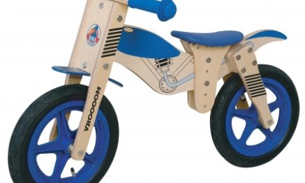 E & L Yipeeh – Løbecykel – Blå – 12"