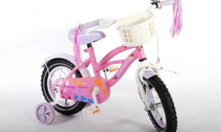 E & L Yipeeh Springtime – Børnecykel – Pink – 12"