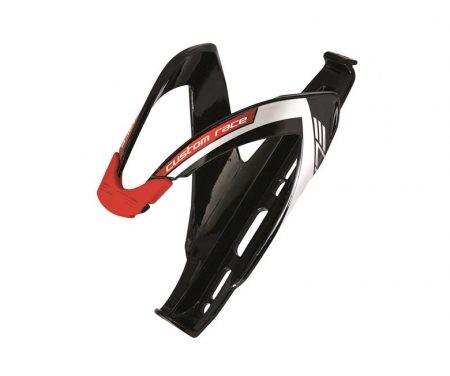 Elite Custom Race – Flaskeholder – Blank Sort/Rød Logo