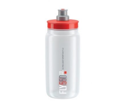 Elite Fly – Drikkeflaske 550ml  – 100% Biologisk nedbrydelig – Klar med rød logo