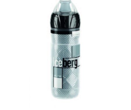 Elite Iceberg – Drikkeflaske Thermo 650ml  – Klar med grå grafik
