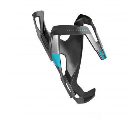 Elite Vico Carbon – Flaskeholder 23 gram – Matsort/Blå