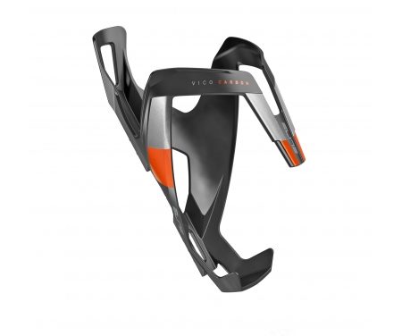 Elite Vico Carbon – Flaskeholder 23 gram – Matsort/Orange