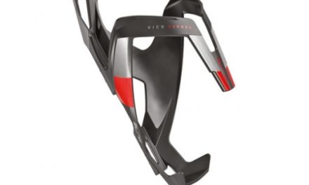 Elite Vico Carbon – Flaskeholder 23 gram – Matsort/Rød