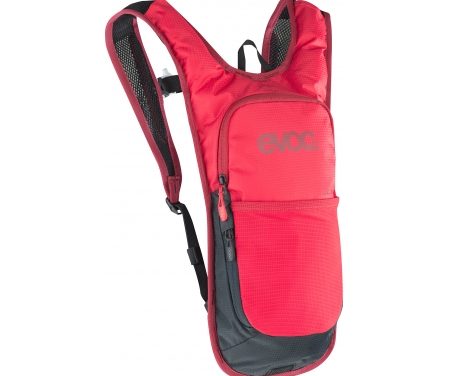 EVOC CC – Cykelrygsæk – 2L – Rød – inkl. vandreservoir