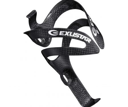 Exustar Flaskeholder Carbon – Carbon sort