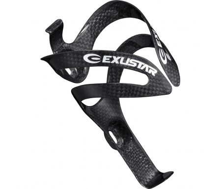 Exustar Flaskeholder Carbon – Carbon sort