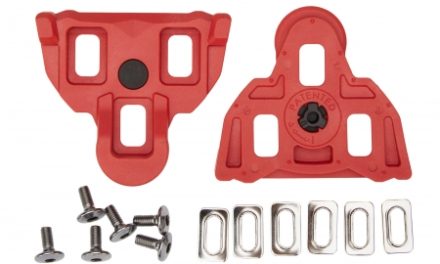 Exustar klamper – Til Shimano SPD-SL – Rød – 4,5 grader float