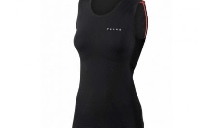 Falke Singlet Running Athletic – Løbetop til dame – Sort – Str. XS