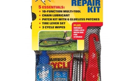 Finish Line – Reparationskit – Værktøj, olie, dækjern, lappesæt og klude