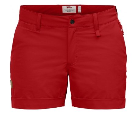 Fjällräven Abisko Stretch – Shorts til dame – Rød – Str. 40
