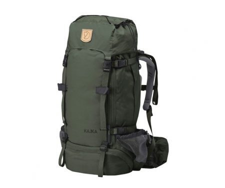 Fjällräven Kajka W – Dame vandrerygsæk – Mørkegrøn – 55L