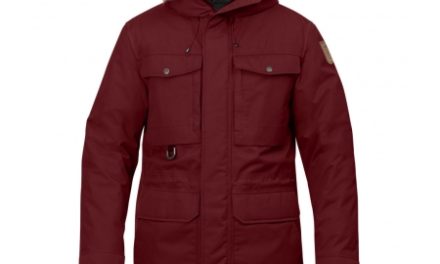Fjällräven Polar Guide Parka – Vinterjakke – Mørkerød – Str. XS