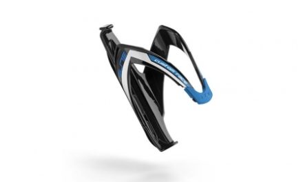 Flaskeholder Elite Custom Race Blank Sort/Blå grafik