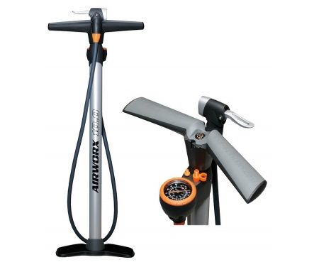 Fodpumpe SKS AirWorx 10.0 10 bar/144 PSI Sølv