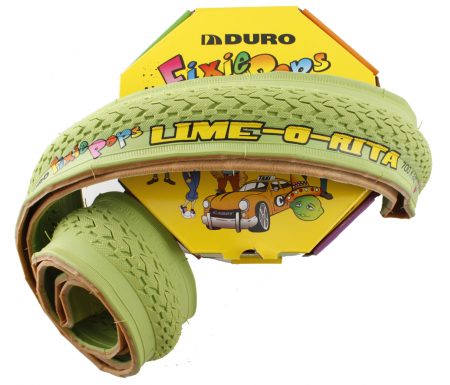 Foldedæk 700 x 24c Duro Fixie grøn