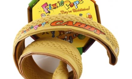 Foldedæk 700 x 24c Duro Fixie gul