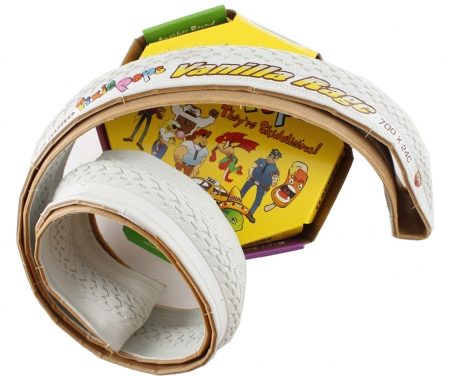 Foldedæk 700 x 24c Duro Fixie hvid