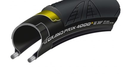 Foldedæk 700x23c Continental GP4000S II Sort