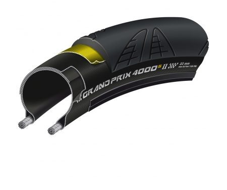 Continental GP4000S II – Foldedæk med refleks – 700x25c