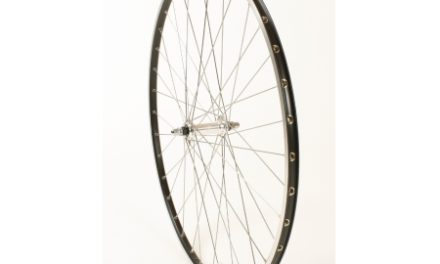 Forhjul med Ryde Chrina fælg – 700c – Sort.