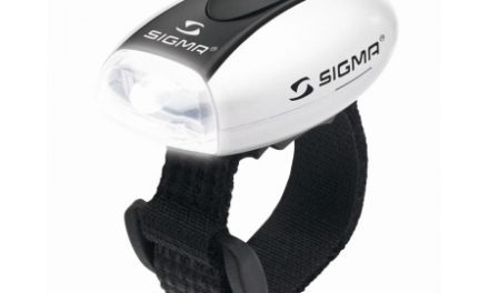 Forlygte Sigma MicroLight II Hvid med batterier