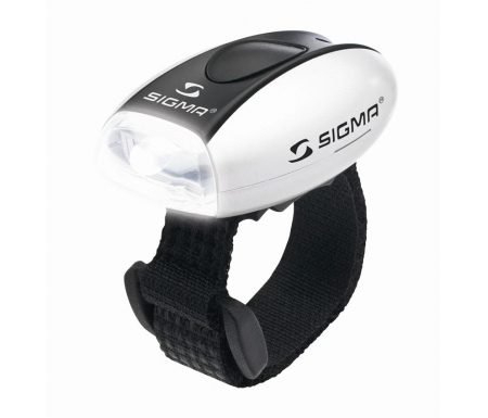 Forlygte Sigma MicroLight II Hvid med batterier