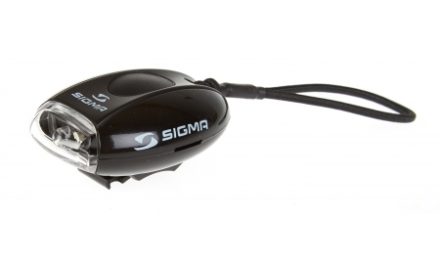 Forlygte Sigma MicroLight II Sort inklusiv batterier