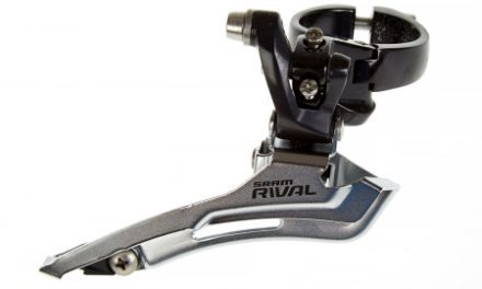 Forskifter Rival 10 gear Ø:34,9 Sort