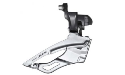 Forskifter Shimano 105 3 x 10 gear Sort til direkte montering