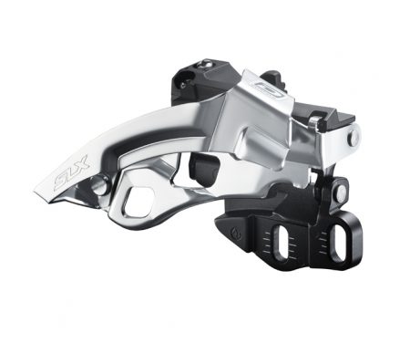 Forskifter Shimano SLX 3 x 10 gear til krankboks montering