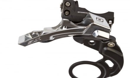 Forskifter Shimano SLX FD-M670 3 x 10 gear til krankboks montering