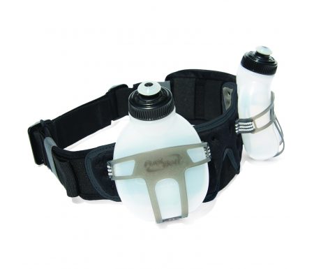 FuelBelt Revenge Bottle Belt til 2 flasker – Væskebælte til løb og træning inkl. 2 flasker