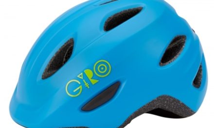 Giro Scamp børnecykelhjelm – Mat blå/lime