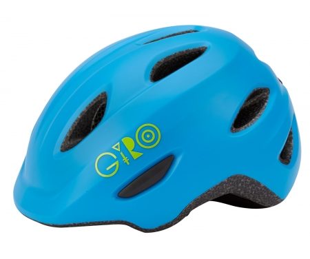 Giro Scamp børnecykelhjelm – Mat blå/lime