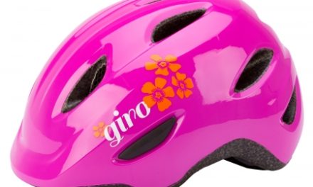 Giro Scamp børnecykelhjelm – Pink blomst