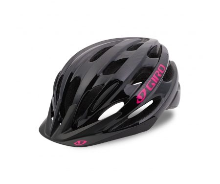 Giro Verona – Cykelhjelm – Str. 50-57 cm – Sort med pink detaljer