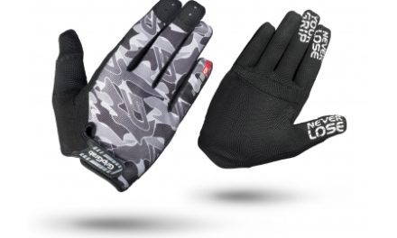 GripGrab 1041 Rebel – Cykelhandsker til MTB – Lang – Grå camouflage