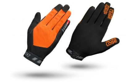 GripGrab 1064 Vertical – Cykelhandsker til MTB – Lang – Orange/Sort