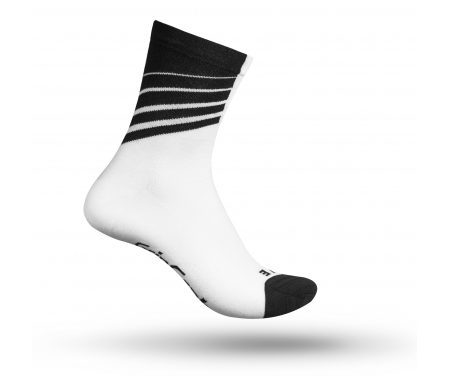 GripGrab 3014 Racing Stripes – Cykelstrømpe – Hvid/Sort