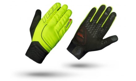 GripGrab overgangshandske Hurricane Hi-Vis – Neongul