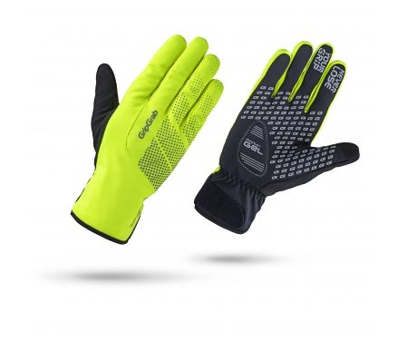 GripGrab Ride Waterproof Hi-Vis Winter 1069 – Cykelhandske – Neon Gul