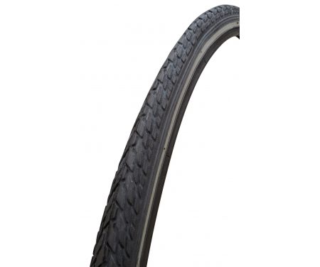 GRL dæk – 5101 med 5 mm beskyttelse – Str. 700x32C 28×1.1/4 (32-622) – Sort/refleks
