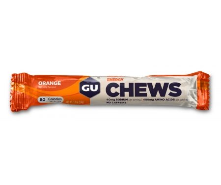 GU Chews – Energi vingummi – Orange – 54 gram