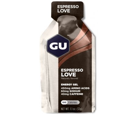 GU Energy Gel – Espresso Love – 40 mg koffein – 32 gram