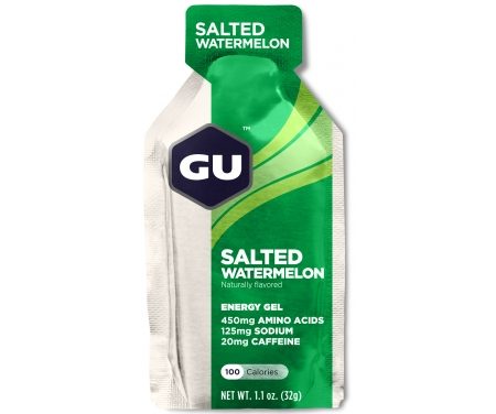 GU Energy Gel – Salted Watermelon – 20 mg koffein – 32 gram