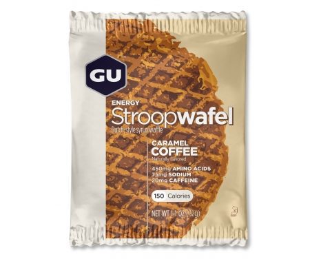 GU Energy Stroopwafel – Caramel Coffee – 20 mg koffein – 32 gram