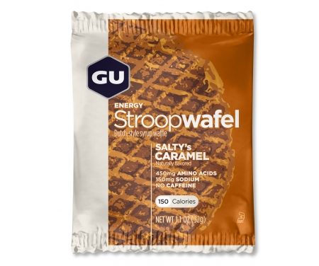 GU Energy Stroopwafel – Salty's Caramel – Glutenfri – 32 gram
