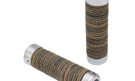 Håndtag Brooks Plump grips sort læder sæt