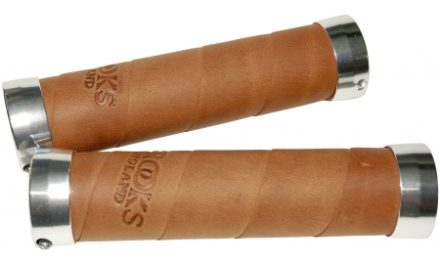 Håndtag Brooks Slender Brun læder